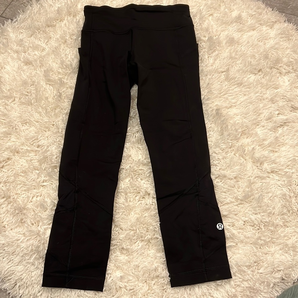 Lululemon Leggings with mesh detail